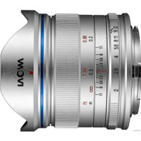 Объектив Laowa 7.5mm f/2 Standard для Micro Four Thirds (серебристый)