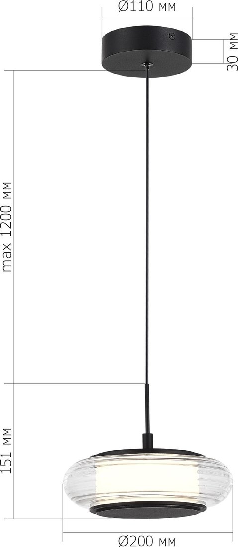 

Подвесная люстра ST Luce SL6239.403.01