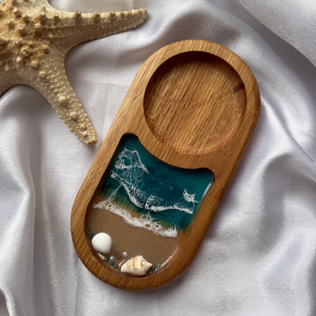 

Подставка декоративная Wood_N_Sea дуб №1