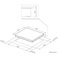 Варочная панель Graude GS 60.3 W