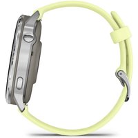 Умные часы Garmin Venu 4 45 мм (серебристый/желтый)
