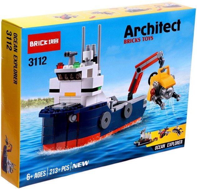 

Конструктор Brick Экспедиционный корабль 2588835