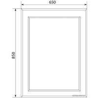  MarkaOne Зеркало Delice 65x85 У72507 (ваниль)