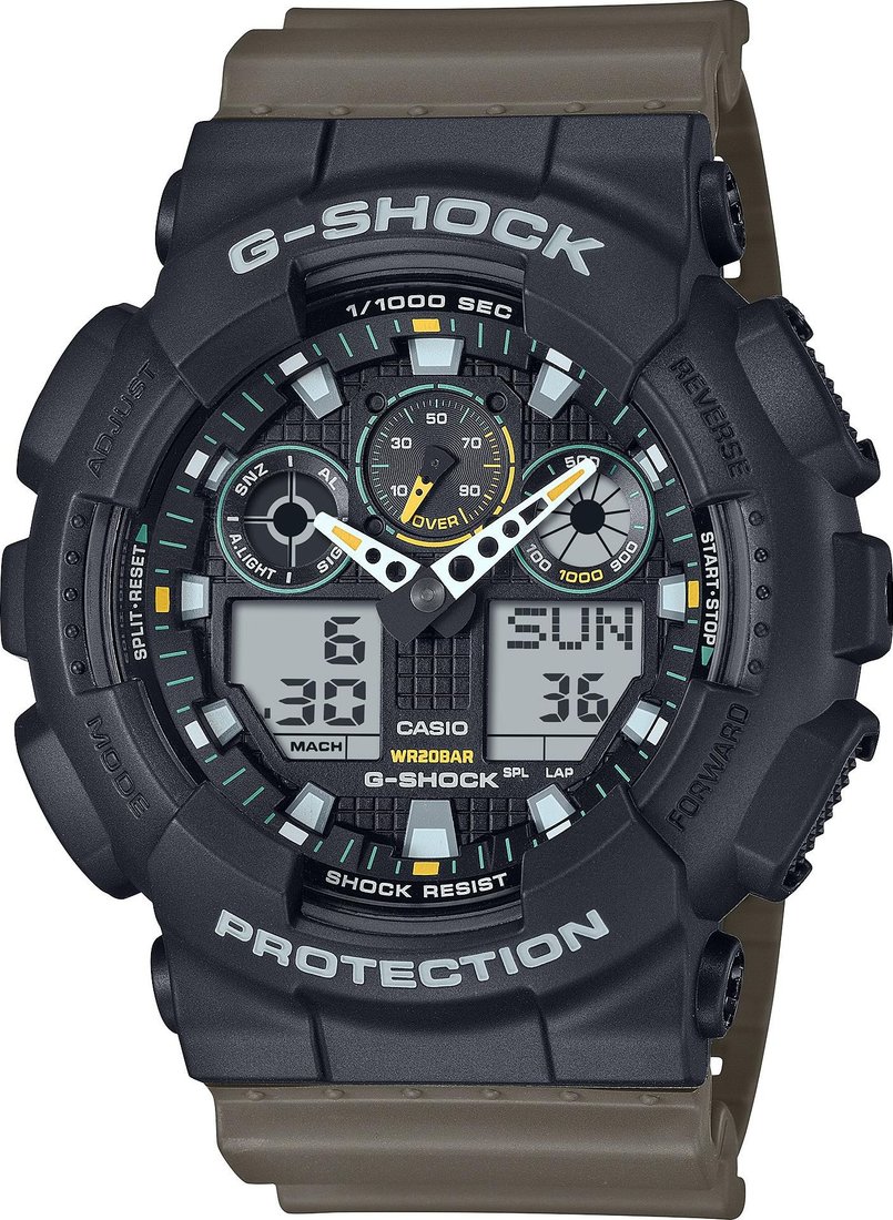 

Наручные часы Casio GA-100TU-1A3