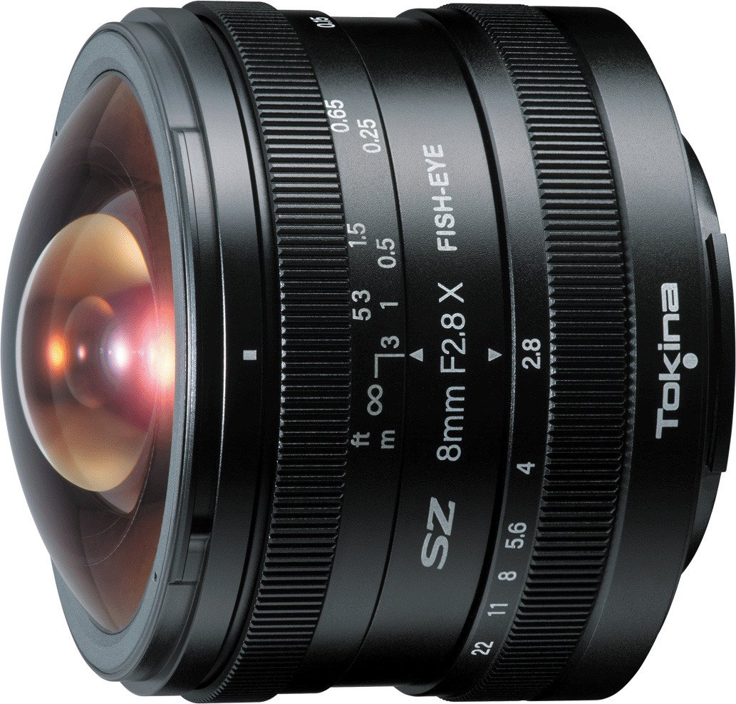 

Объектив Tokina SZ 8mm F2.8 X FISH-EYE для Fujifilm X