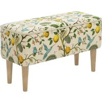 Банкетка MONOFIX Одос Принт (лимон/микровелюр)