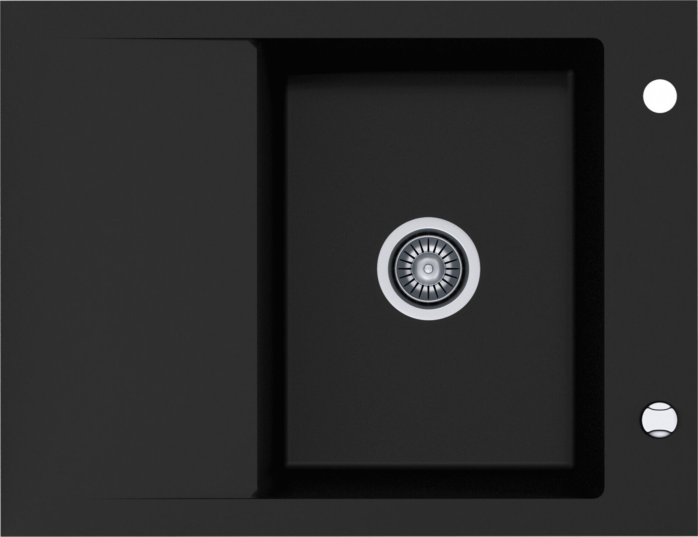 

Кухонная мойка Kernau Kgs M 4565 1B1D Deep Black