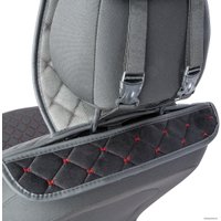 Накидка на автомобильное сидение Car Performance CUS-1012 BK/RD (алькантара, черный/красный)