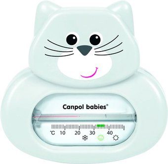 Термометр Canpol babies Котик 56/142 (белый)