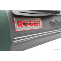 Моторно-килевая лодка Roger Boat Hunter Keel 3000 (малокилевая, серый/зеленый)