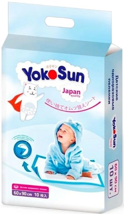 

Набор одноразовых пеленок YokoSun 60х90 см 10 шт