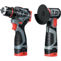  Profipower ProfiSet-2B16 E0229 (шуруповерт, болгарка, 2 АКБ, кейс)