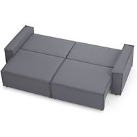 Диван Mio Tesoro Дюссельдорф 293 1.5ек-1.5ек (1173 Savanna Plus Grafit)