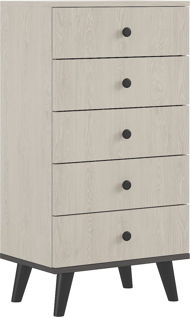 

Комод Genesis Мебель Светлана Прованс высокий (сосна белая лофт/венге)