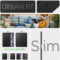 Чехол для планшета Spigen Urban Fit для Apple iPad Air 13" 2024/2025 ACS07671 (черный)