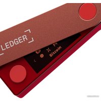 Аппаратный криптокошелек Ledger Nano X (рубиновый красный)