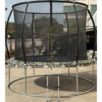 Батут Sundays Favorite Premium 8FT (квадраты, с сеткой, с лестницей)