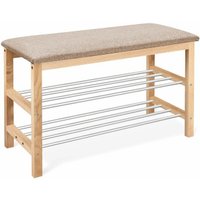 Банкетка Sheffilton SR-0628 Б-3 (прозрачный лак/кедровый) 295659