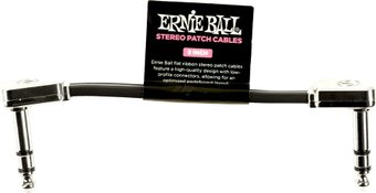 Кабель для гитарных педалей Ernie Ball P06407 6.3 мм - 6.3 мм (0.08 м)