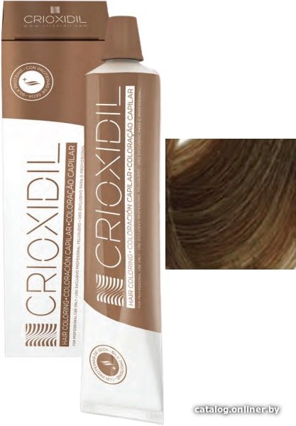 Крем-краска для волос Crioxidil Silk Color 6tc темно-русый