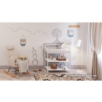 Пеленальный столик Polini Kids Vintage 1180 (белый)