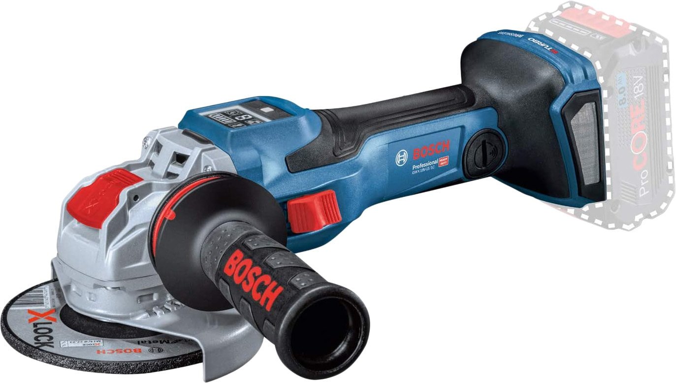 

Угловая шлифмашина Bosch GWX 18V-15 SC Professional 06019H6500 (без АКБ)