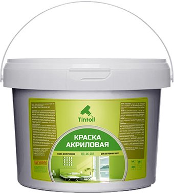Краска Tintoll ВД-АК-202 для внутренних работ 28 кг