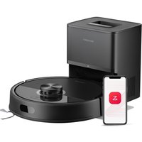 Робот-пылесос Roborock Q7T+ (евровилка, с английской озвучкой, черный)