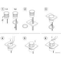 Блок розеток Electraline 62571 (2м)