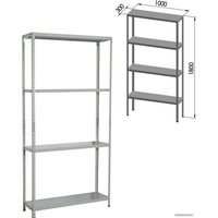 Стеллаж Brabix Ms Kd-185/30-4 291114