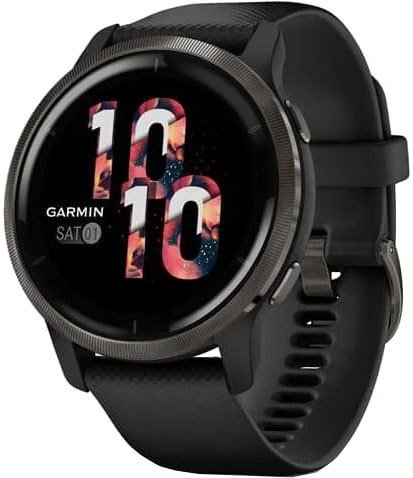 

Умные часы Garmin Venu 2 (сланцевая нержавеющая сталь/черный)