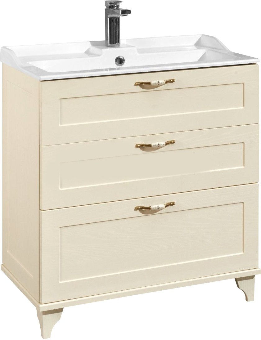 

Акватон Тумба с умывальником Леон 80Н 1A1878K0LBPR0