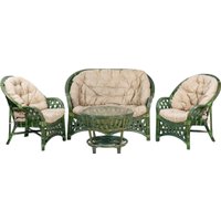 Набор садовой мебели Calamus Rotan Черчиль комфорт (оливковый)