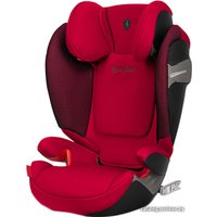 Детское автокресло Cybex Solution S-Fix (Scuderia Ferrari racing red)