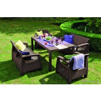 Набор садовой мебели Keter Corfu Fiesta (графит)