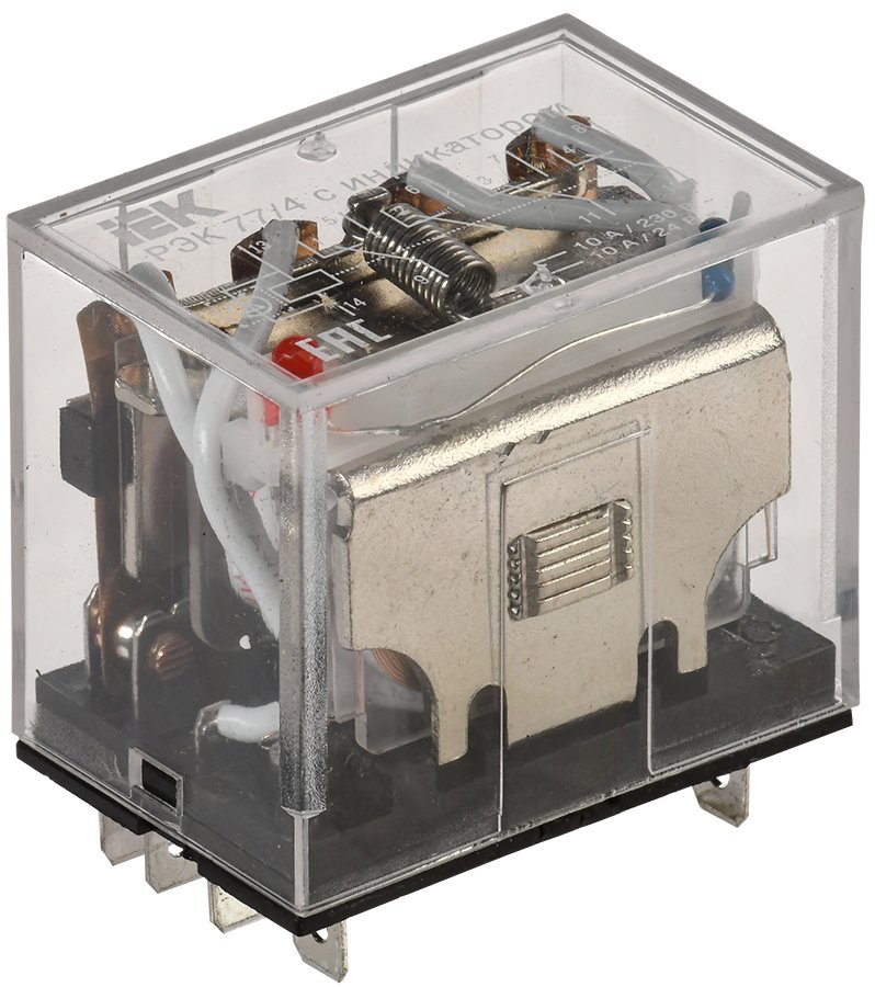 

Реле промежуточное IEK РЭК77/4 LY4 24В RRP10-4-10-024A