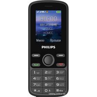 Кнопочный телефон Philips Xenium E111 (черный)