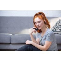 Наушники AccesStyle Wild TWS (черный/оранжевый)