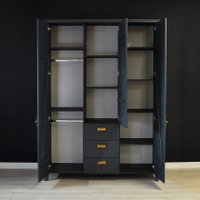 Шкаф распашной Диприз Мадейра Д.70071.1 (серый)