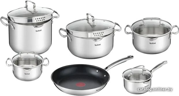Набор кастрюль Tefal Duetto+ 11 G732SB55