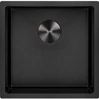 Кухонная мойка ZorG ZRN 4545 Premium PVD Gunblack
