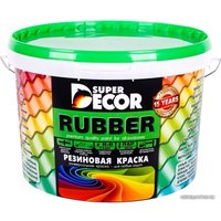 Краска Super Decor Rubber 3 кг (№10 морская волна)