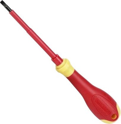 Отвертка Workpro VDE 0.6x3.5x100мм WP341003