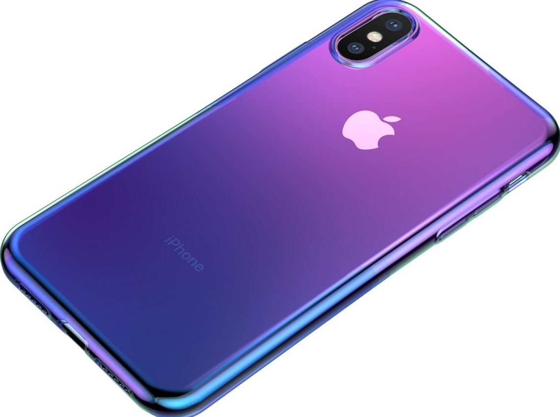 

Чехол для телефона Baseus Glow для iPhone XS (черный)