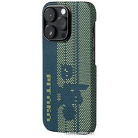 Чехол для телефона Pitaka Pixel Game Kit для iPhone 14 Pro (синий/зеленый)