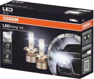 

Светодиодная лампа Osram H7 LEDriving 2шт