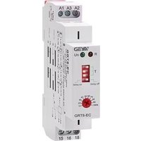 Реле времени GEYA Реле времени GRT8-EC-A230, 1CO, 10A(250VAC), 230VAC/24VAC/DC, 100ms_10d, задержка на включение/ отключение, 1M