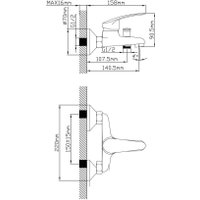 Смеситель AV Engineering AVSHU3-A133-330