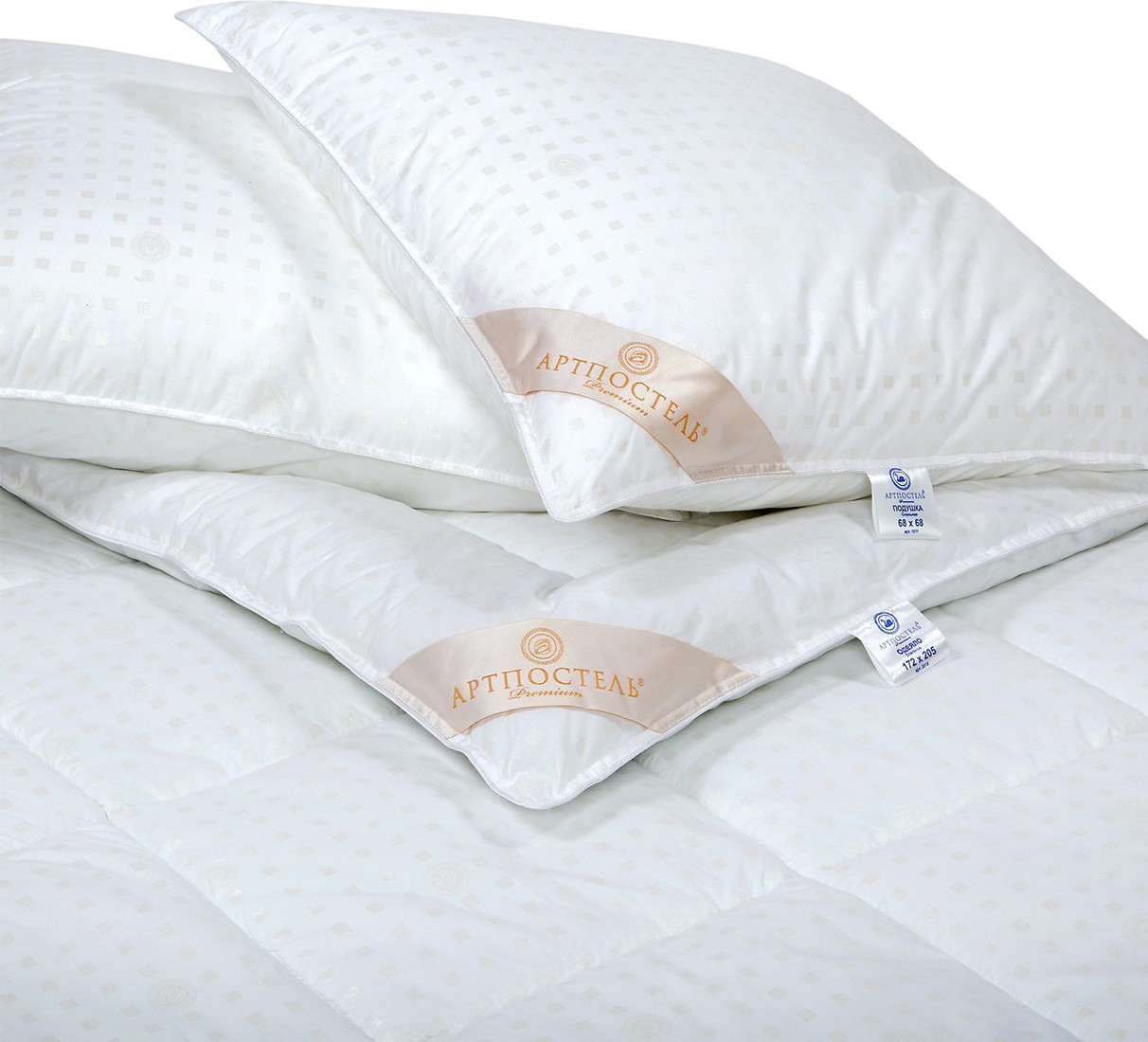 

Комплект подушка+одеяло АртПостель Н1116
