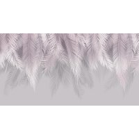 Фотообои Citydecor Пальмовые листья 468x265 пудровый/серый